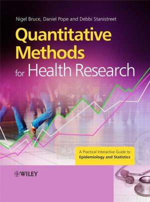 Cover of the book Quantitative Methods for Health Research by CAIA Association, Hossein Kazemi, Keith H. Black, Donald R. Chambers