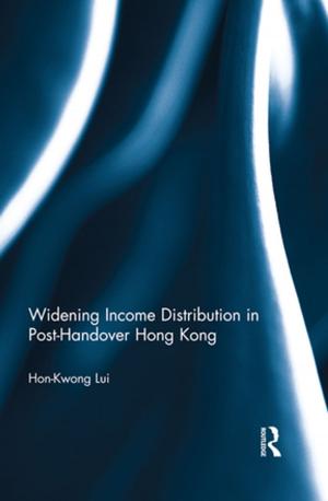 Cover of the book Widening Income Distribution in Post-Handover Hong Kong by Laurajane Smith