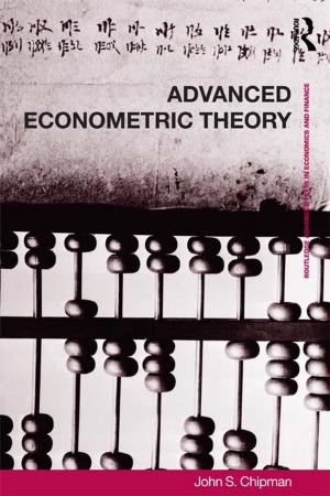 Cover of the book Advanced Econometric Theory by Ronie Parciack