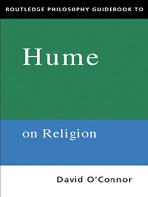 Cover of the book Routledge Philosophy GuideBook to Hume on Religion by Christine Musselin