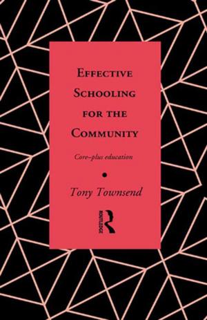 Cover of the book Effective Schooling for the Community by Thomas B. Kirsch