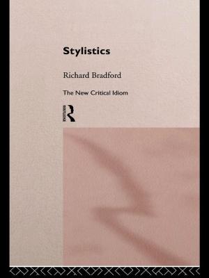 Cover of the book Stylistics by Alan Garnham