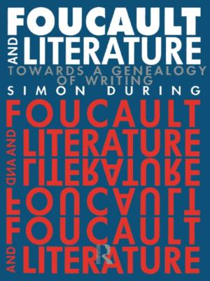 Cover of the book Foucault and Literature by Virginia L. DuRivage