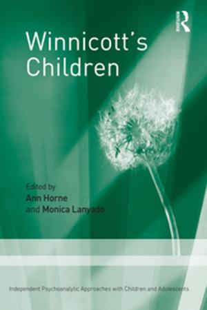 Cover of the book Winnicott's Children by Leonore Tiefer