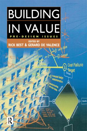 Cover of the book Building in Value: Pre-Design Issues by Sean Dineen