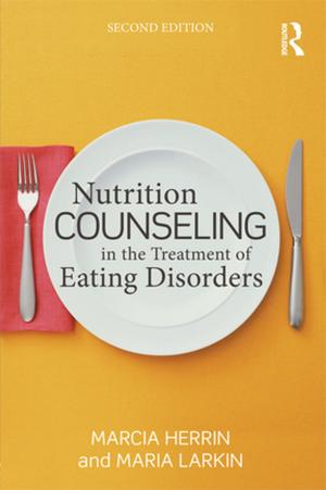 Book cover of Nutrition Counseling in the Treatment of Eating Disorders