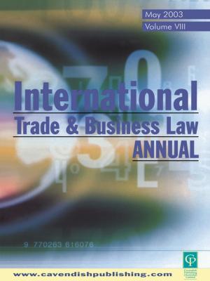 Cover of the book International Trade and Business Law Review by 