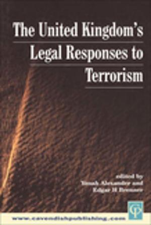 Cover of the book UK's Legal Responses to Terrorism by Mark Doel, Steven Shardlow