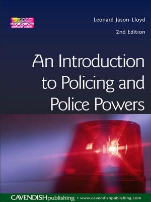 Book cover of Introduction to Policing and Police Powers