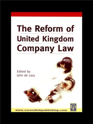Cover of the book Reform of UK Company Law by Julian Blackburn