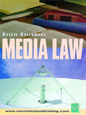 Cover of the book Media Law by Andrew Finlay