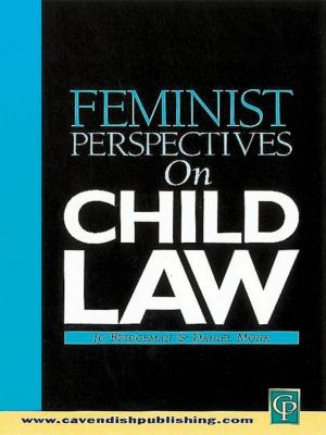 Cover of the book Feminist Perspectives on Child Law by Michael Waring, Carol Evans