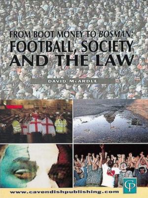 Book cover of Football Society &amp; The Law