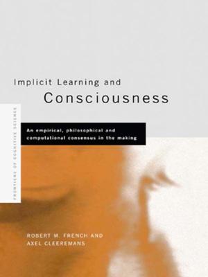 Cover of the book Implicit Learning and Consciousness by Vajra M. Watson