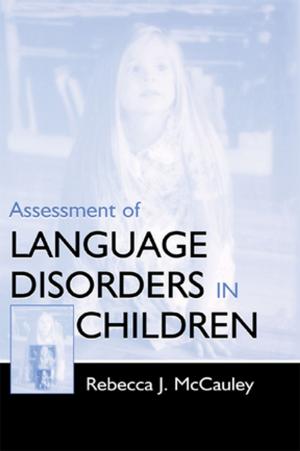 Cover of the book Assessment of Language Disorders in Children by 
