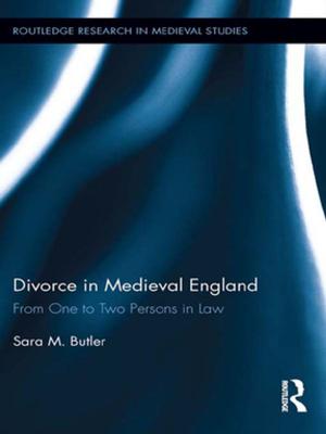 Cover of Divorce in Medieval England