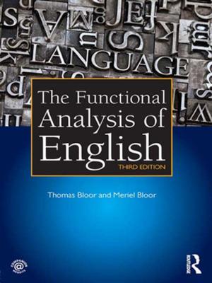 Cover of the book The Functional Analysis of English by John Milios, Spyros Lapatsioras, Dimitris P Sotiropoulos