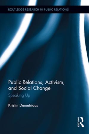 Book cover of Public Relations, Activism, and Social Change