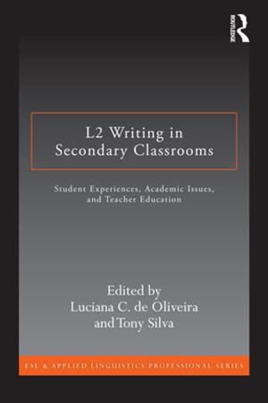 Cover of the book L2 Writing in Secondary Classrooms by John H. Harvey, Mark A. Fine