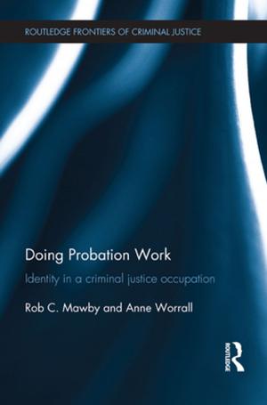Book cover of Doing Probation Work