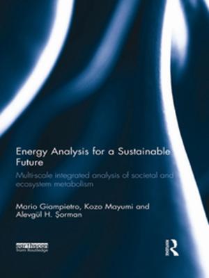 Cover of the book Energy Analysis for a Sustainable Future by Peter N. Kugler, Michael T. Turvey