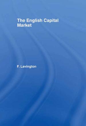 Cover of the book The English Capital Market by Benjamin Nagari