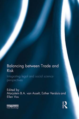 Cover of the book Balancing between Trade and Risk by Kirk Junker