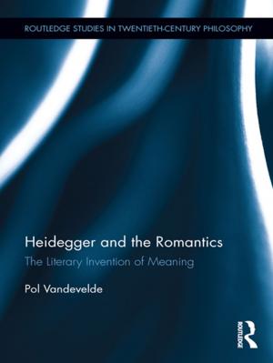 Cover of the book Heidegger and the Romantics by Philip Cox, Robert Miles, W M Verhoeven, Amanda Gilroy, Claudia L Johnson