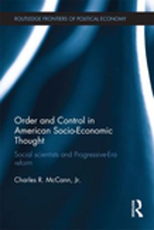 Cover of the book Order and Control in American Socio-Economic Thought by Rosenberg, Harris