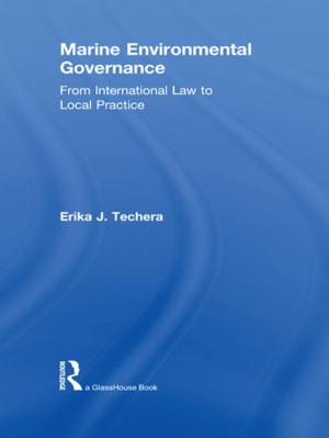 Cover of the book Marine Environmental Governance by Antti Silvast