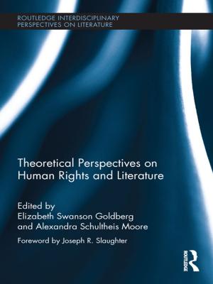 Cover of the book Theoretical Perspectives on Human Rights and Literature by J. Patrick Williams