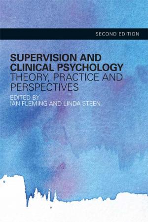 Cover of Supervision and Clinical Psychology