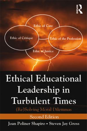 Book cover of Ethical Educational Leadership in Turbulent Times