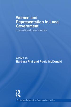 Cover of the book Women and Representation in Local Government by Evelyn Arizpe, Morag Styles