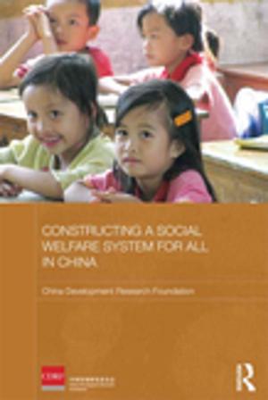 Book cover of Constructing a Social Welfare System for All in China