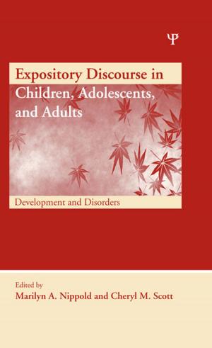 Cover of the book Expository Discourse in Children, Adolescents, and Adults by Olof Johansson, David Pearce, David Maddison