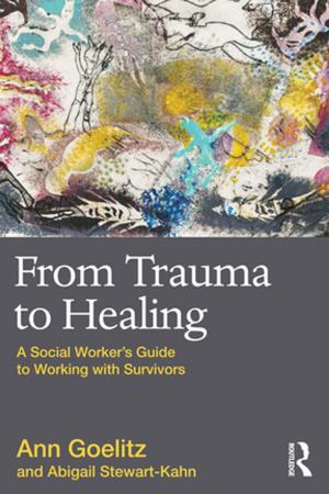 Cover of the book From Trauma to Healing by Jordan I Kosberg, Juanita L Garcia