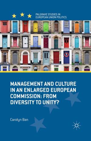 Cover of the book Management and Culture in an Enlarged European Commission by Professor Matthew Beedham