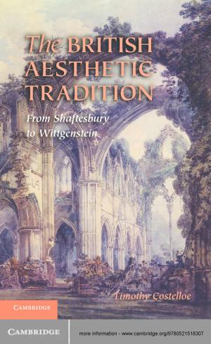 Cover of the book The British Aesthetic Tradition by Richard K. Johnson