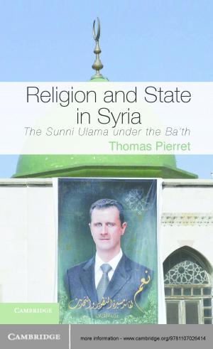 Cover of the book Religion and State in Syria by Barry Eidlin