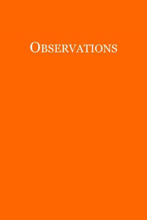 Cover of the book Observations by Margaret Miller