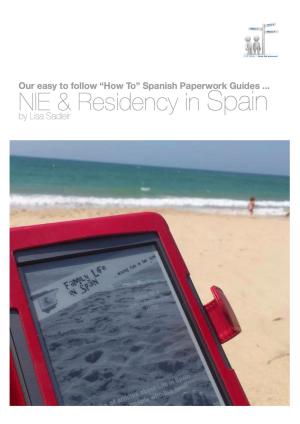 Cover of Your Guide to NIE & Residency in Spain