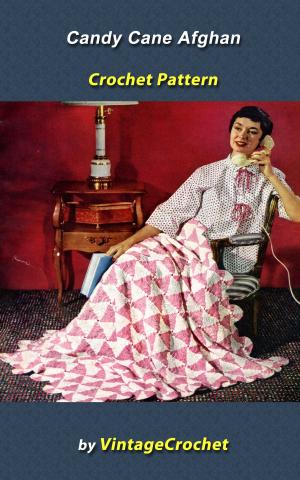 bigCover of the book Candy Cane Afghan Vintage Crochet Pattern by 