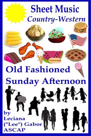 Cover of Sheet Music Old Fashioned Sunday Afternoon