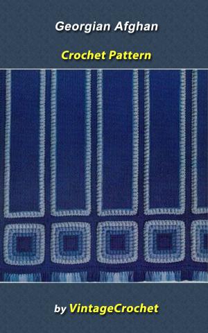 Cover of Georgian Afghan Vintage Crochet Pattern