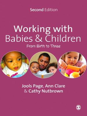 Book cover of Working with Babies and Children