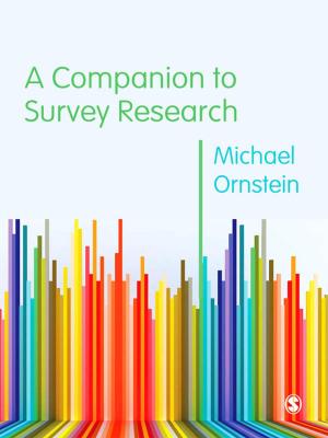 Cover of the book A Companion to Survey Research by Dr Greg Light, Dr Roy Cox, Dr. Susanna C. Calkins