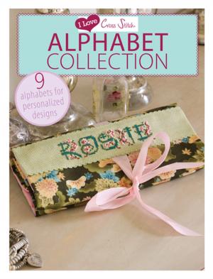 Book cover of I Love Cross Stitch Alphabet Collection