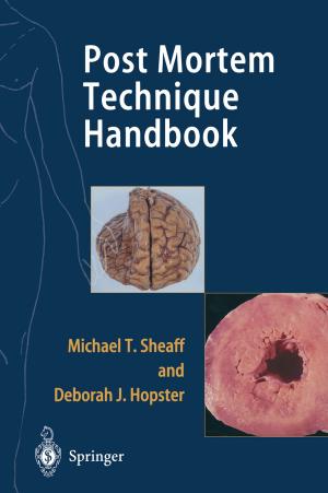 Cover of the book Post Mortem Technique Handbook by Chaomei Chen
