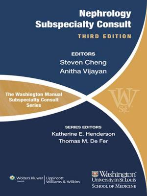 Cover of the book The Washington Manual of Nephrology Subspecialty Consult by Noemi Lois, David Wong